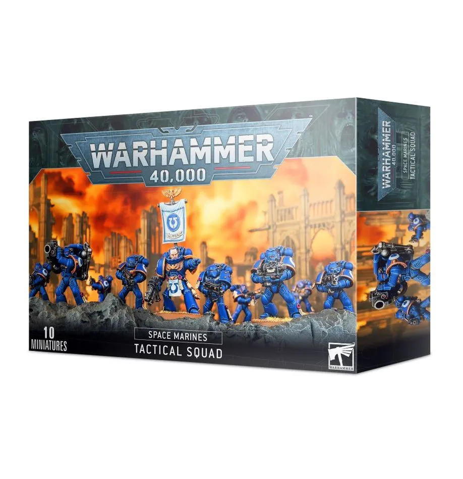 Games Workshop Warhammer 40,000: Space Marines Tactical Squad