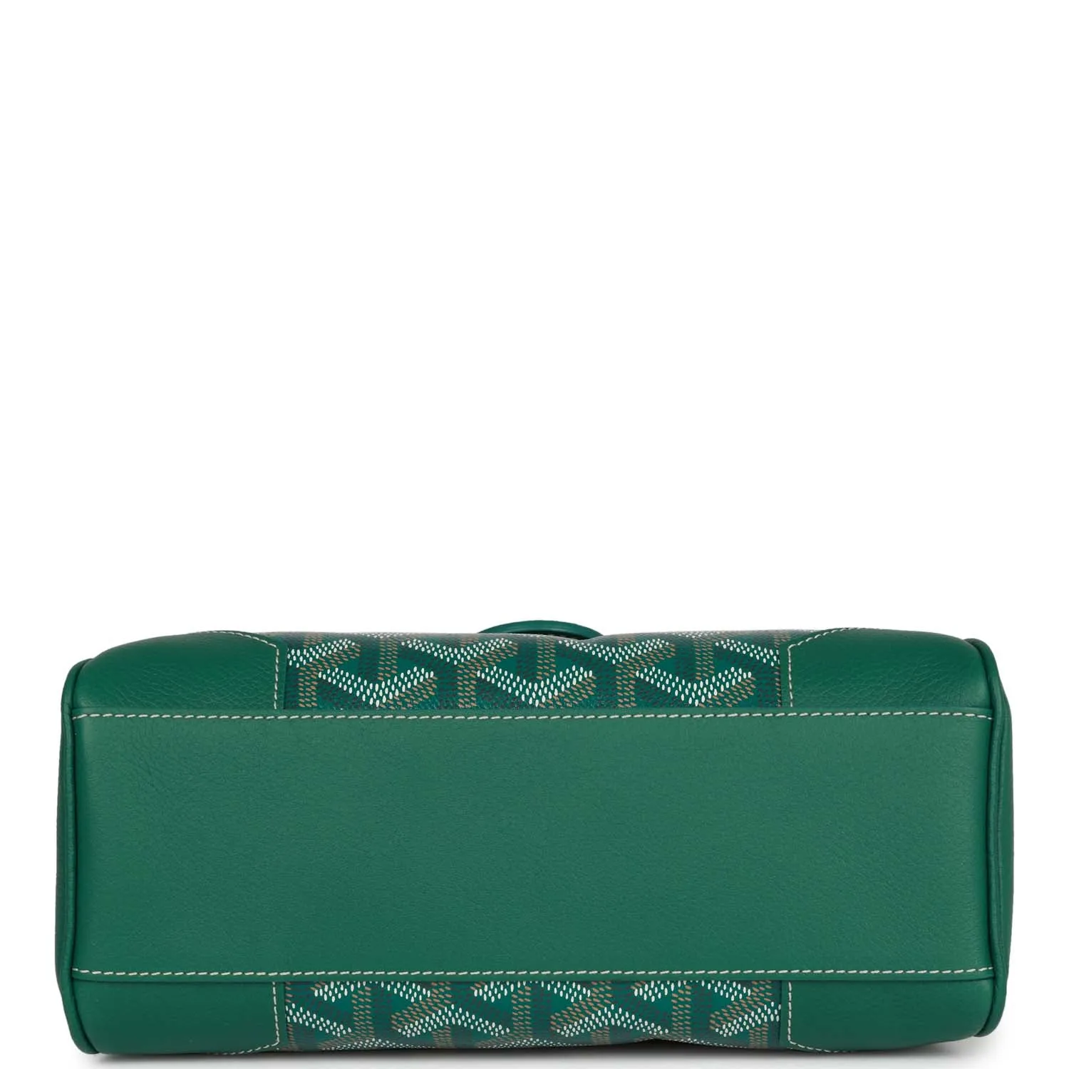 Goyard Saigon Souple Mini Bag Green Goyardine Palladium Hardware