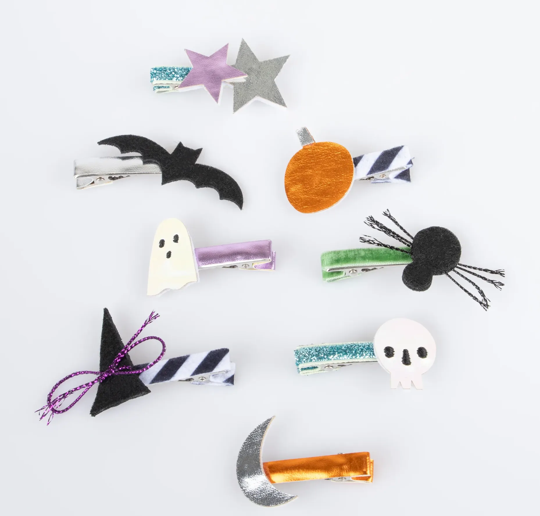 Halloween Icons Hair Clips