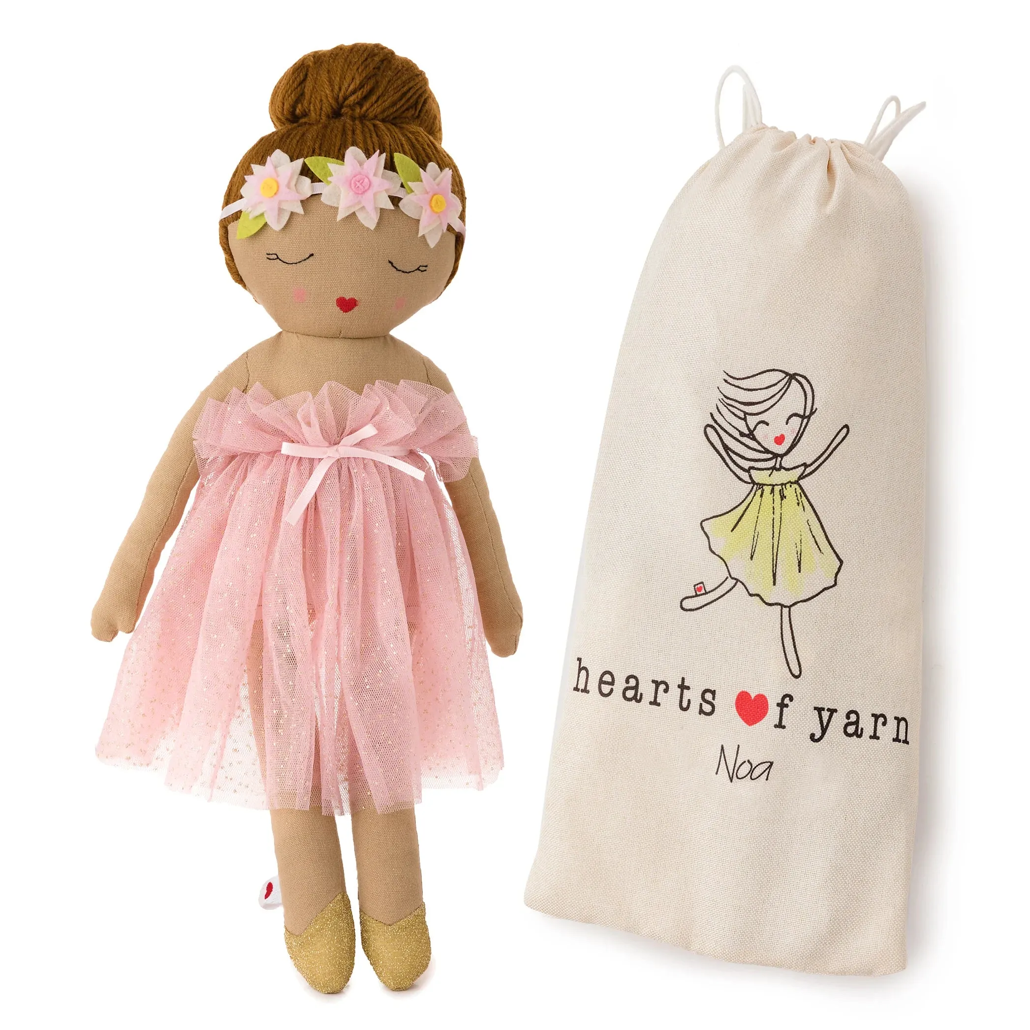 Heart of Yarn Noa Ballerina Doll