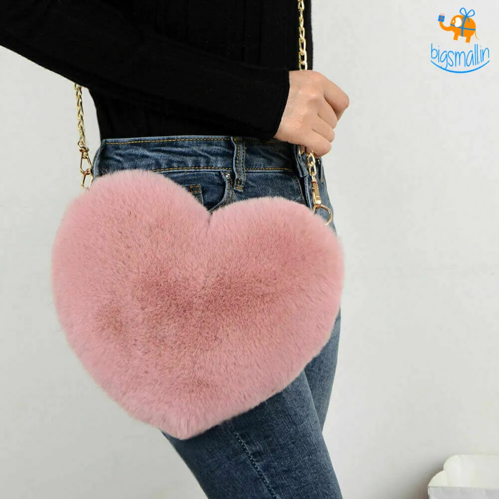 Heart Shaped Crossbody Bag