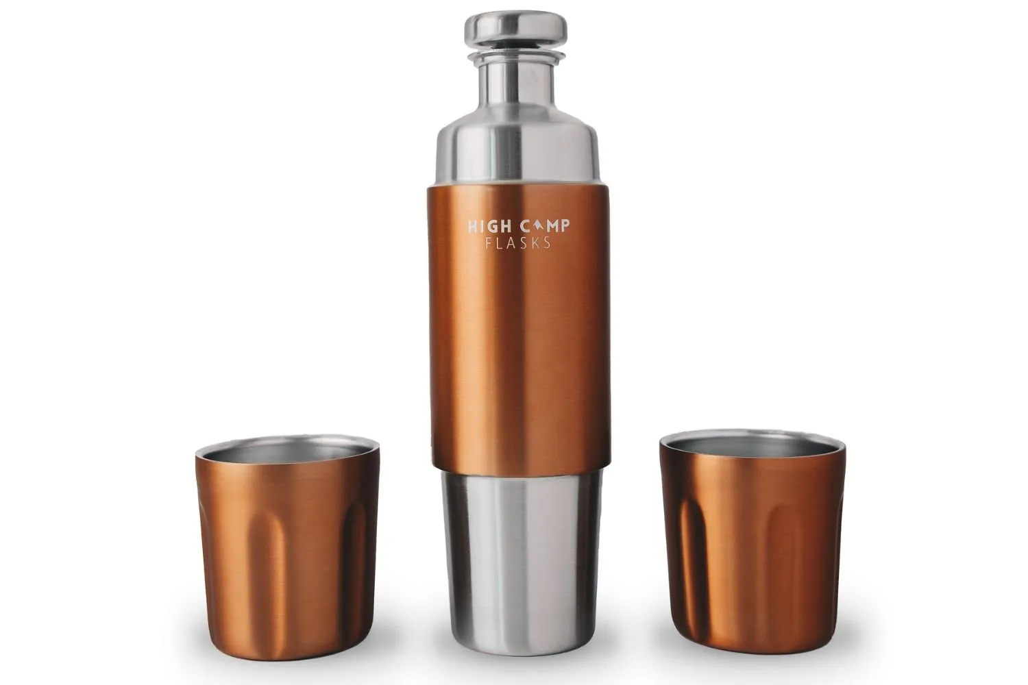 High Camp Travel Flask and Tumblers - Firelight 750