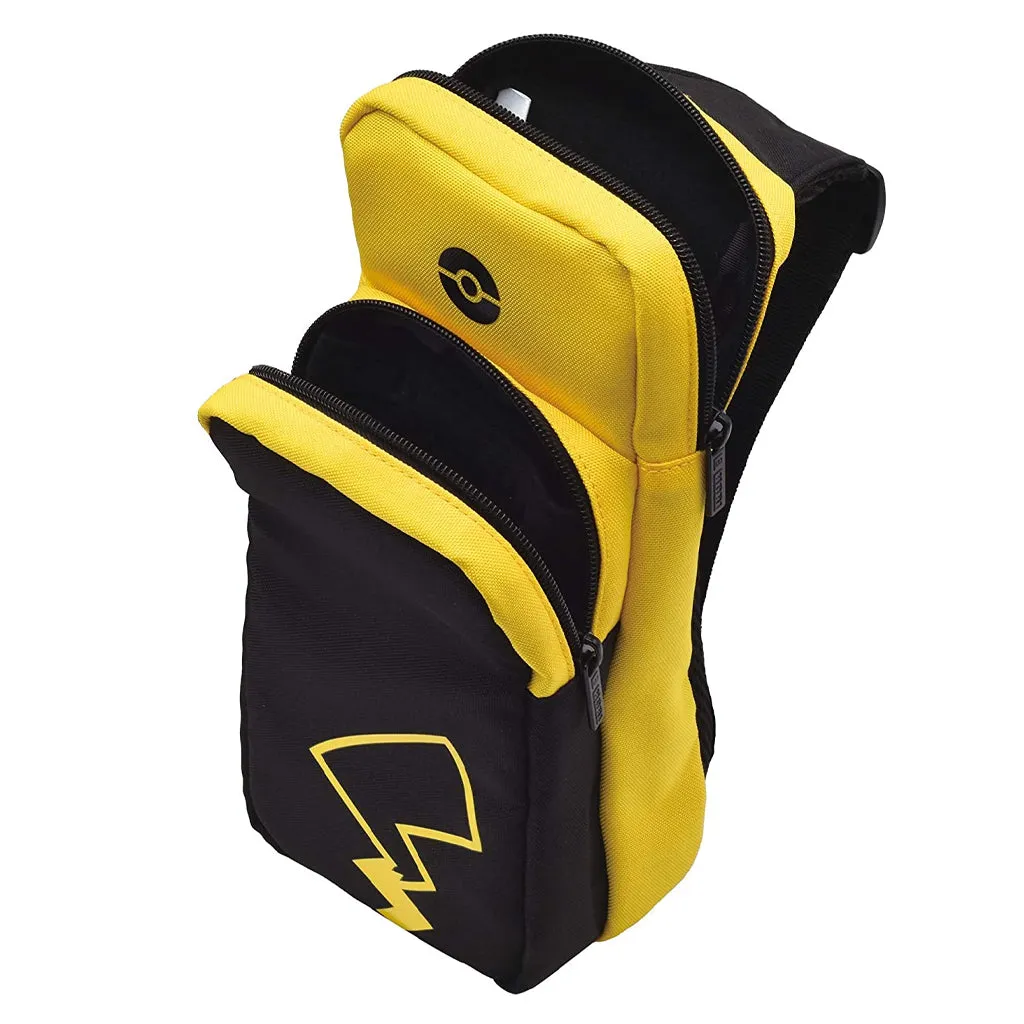 HORI NSW Shoulder Pouch Pikachu Black/Yellow (NSW-171A)