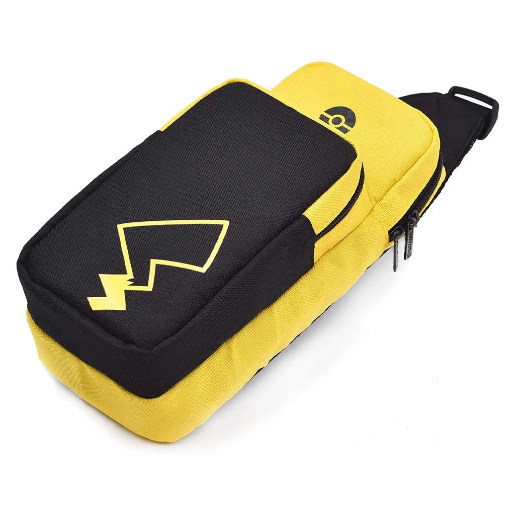 HORI NSW Shoulder Pouch Pikachu Black/Yellow (NSW-171A)