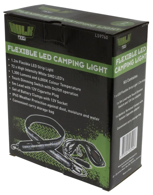 Hulk Flexible LED Camping Strip Light | White Illumination