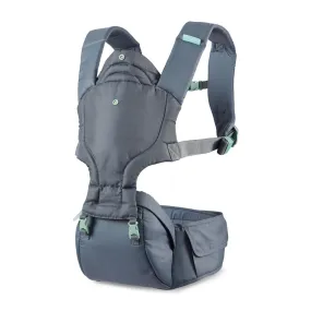 Infantino Hip Rider Plus 5-in-1 Hip Seat Carrier Grey Birth to 48 Months