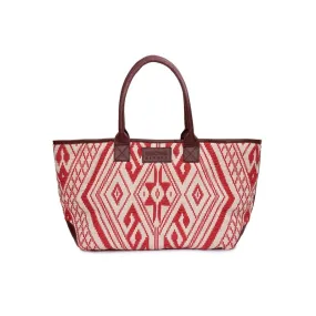 Jacquard Fabric Tote Bag - PRU1354