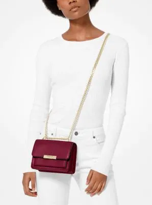 Jade Extra-Small Leather Crossbody Bag