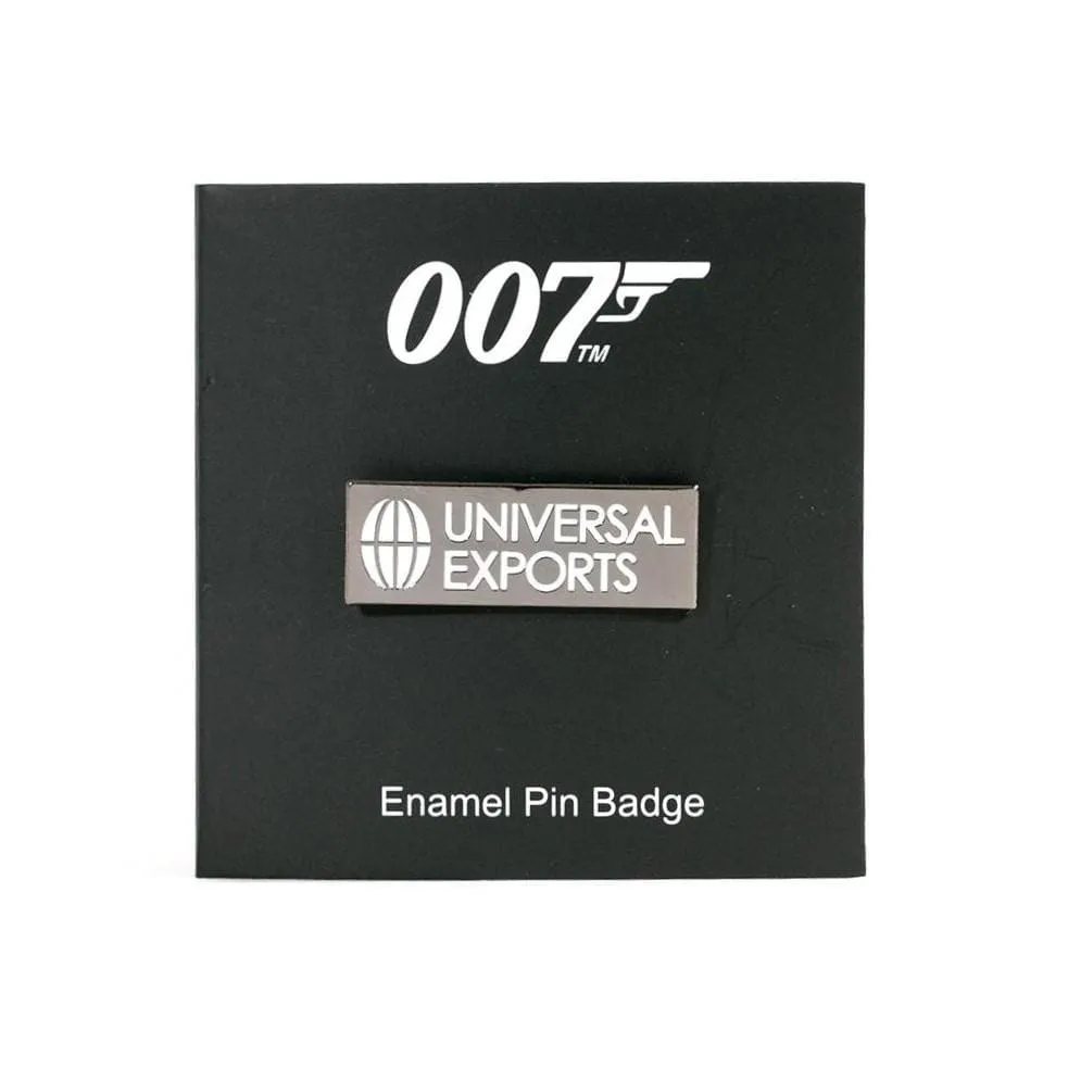 James Bond Universal Exports Pin Badge