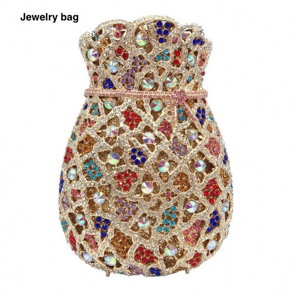 Jewelry Bag Women Clutch Evening Bag