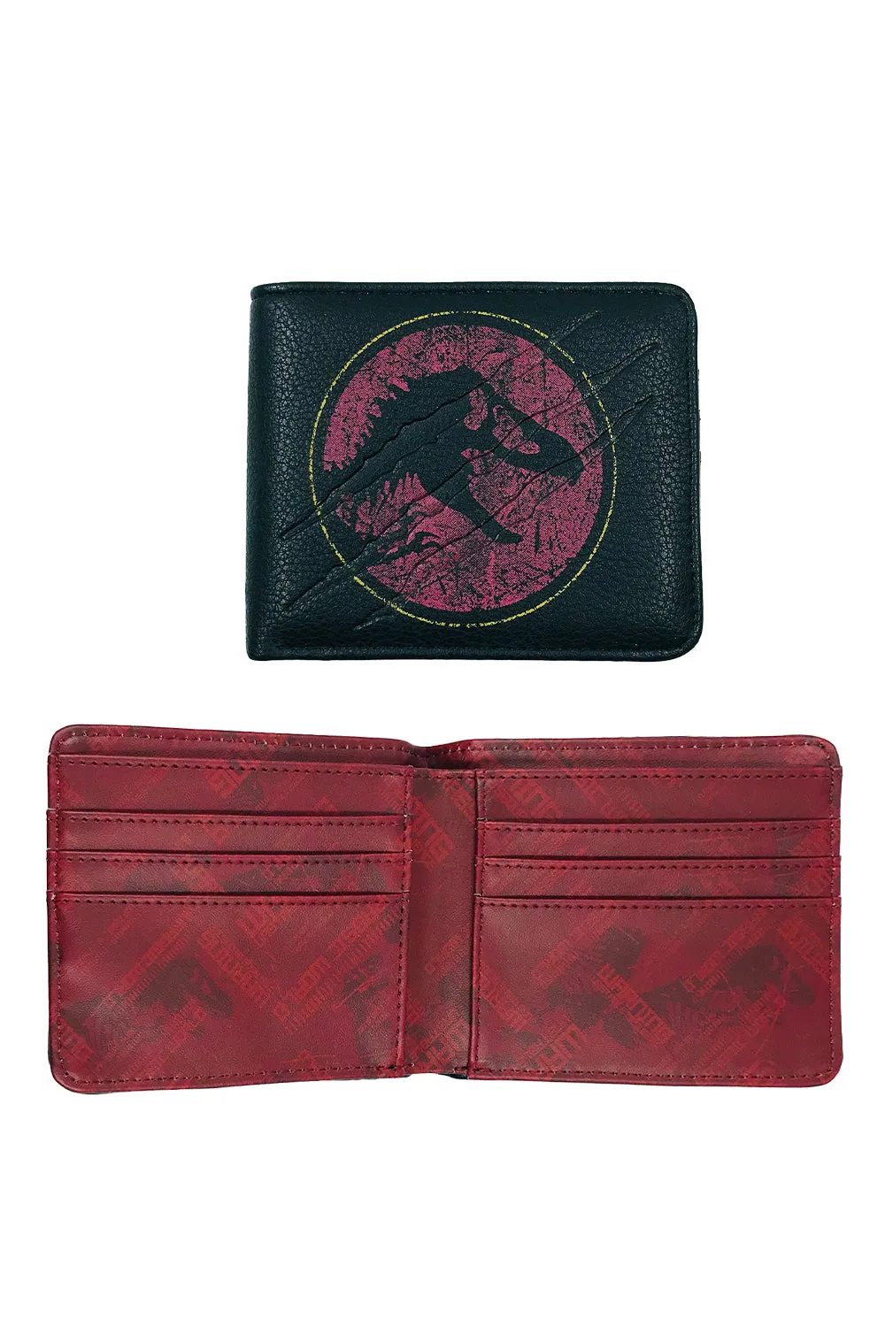 Jurassic World High Aggression Debossed PU Wallet