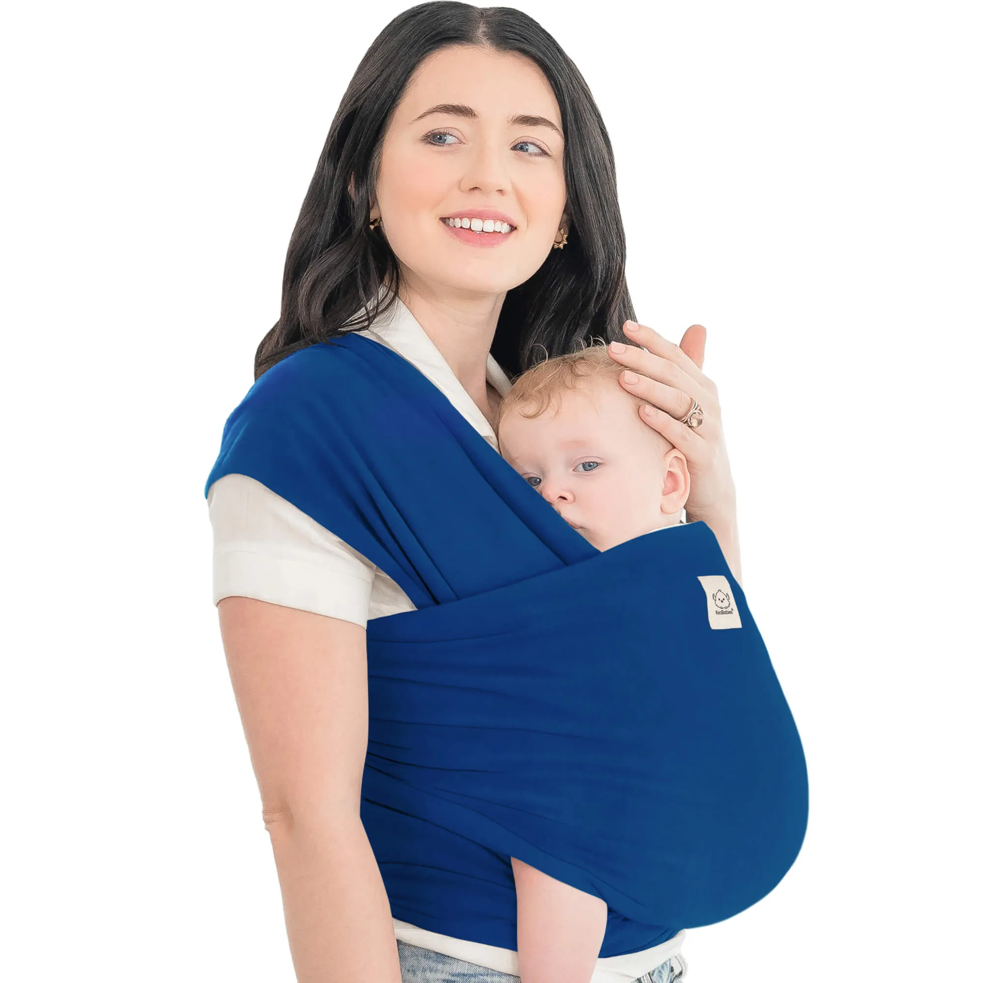 KeaBabies Original Wrap Carrier (Cobalt Blue)