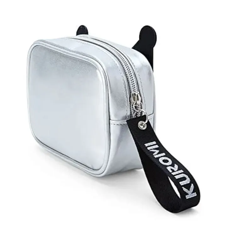 Kuromi Mini Shoulder Bag or Die Cut Pouch (2022 Monotone Series - Japan Exclusive)