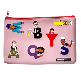 Lady Legends Alphabet Pencil Pouch