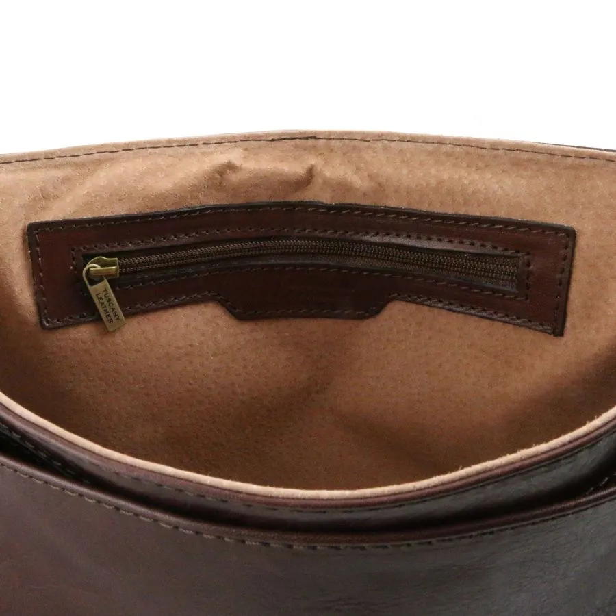 Leather Messenger Bag