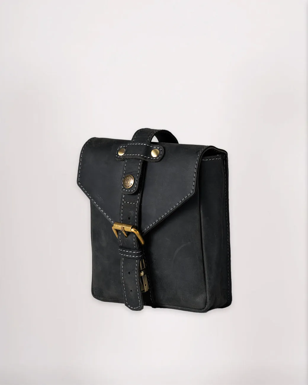 Leather Tank Bag - Small