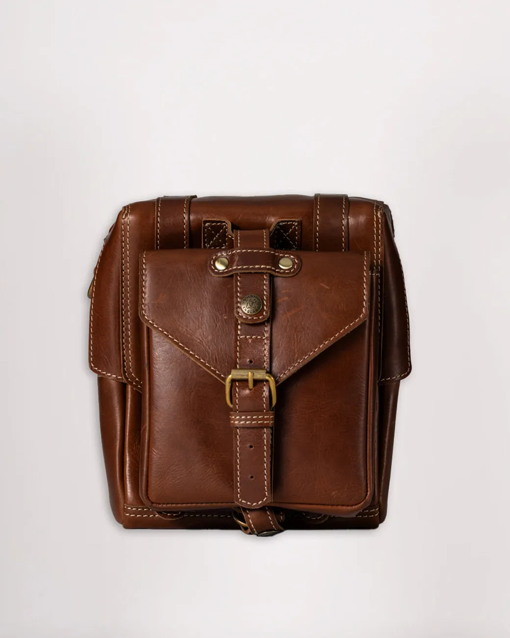 Leather Tank Bag - Small