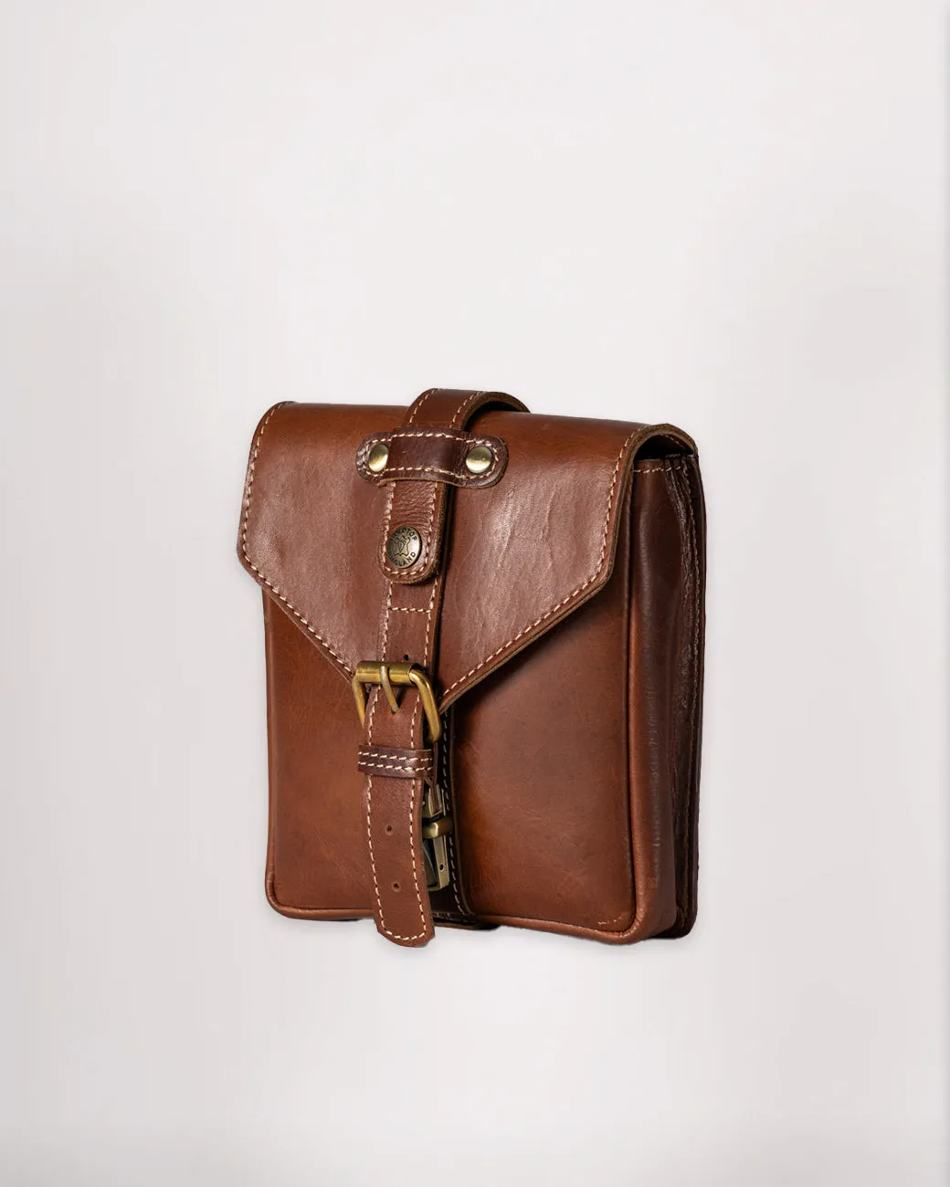 Leather Tank Bag - Small