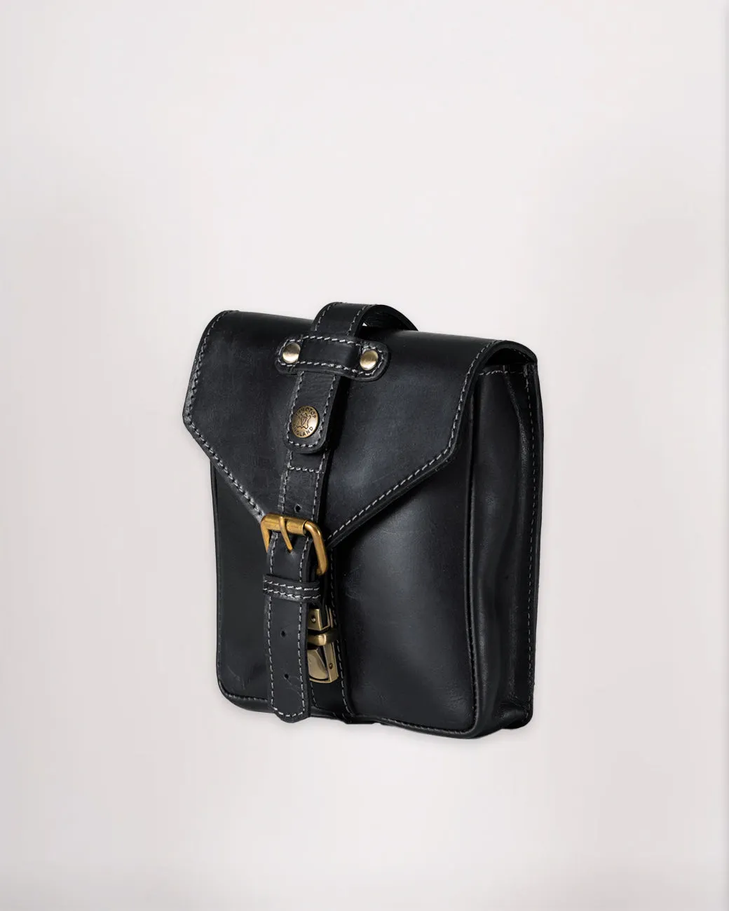 Leather Tank Bag - Small