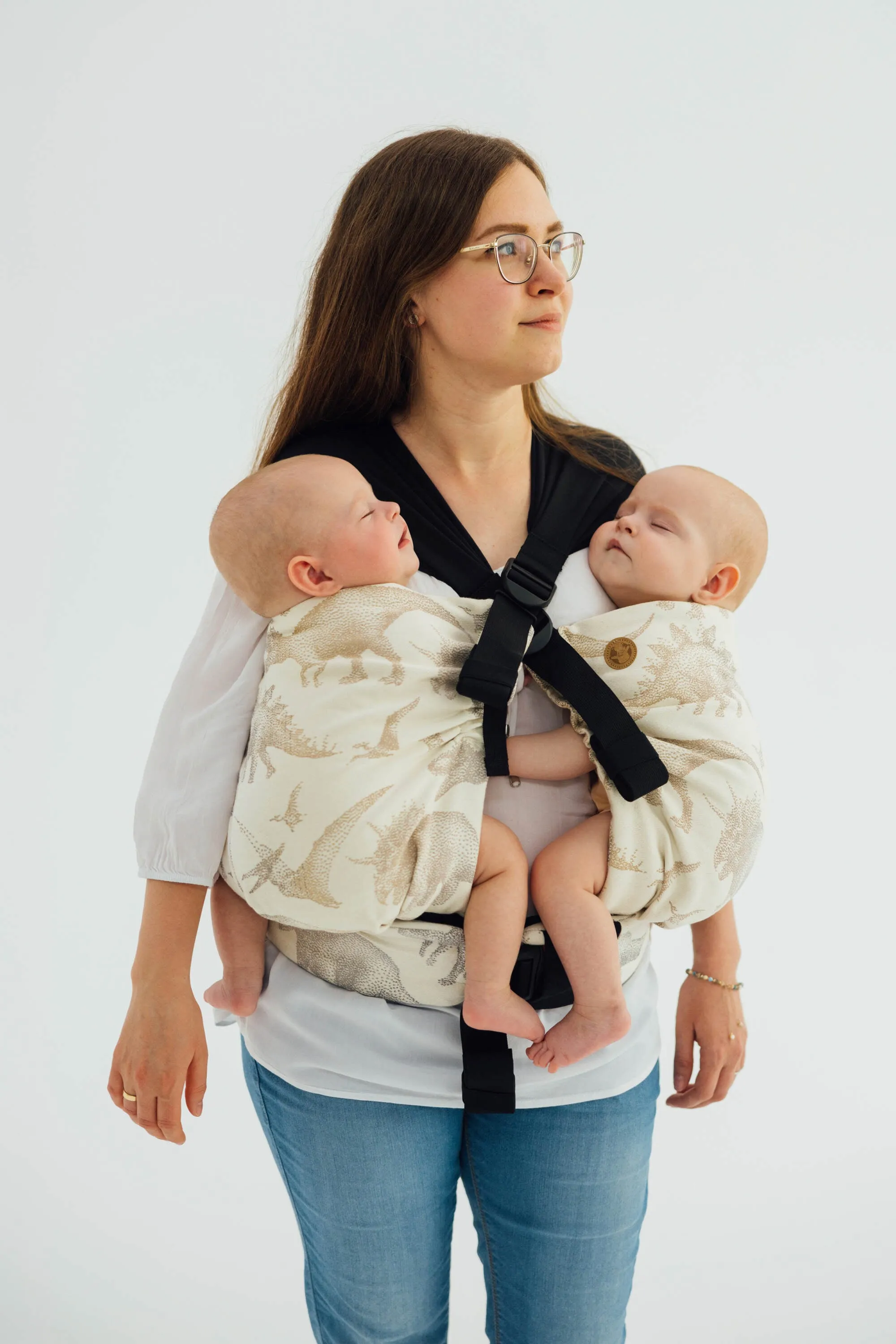 LennyLamb LennyTwin Baby Carrier Jurassic Park Ice Desert