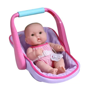 Lots to Love Vinyl Doll in Baby Carrier 16132