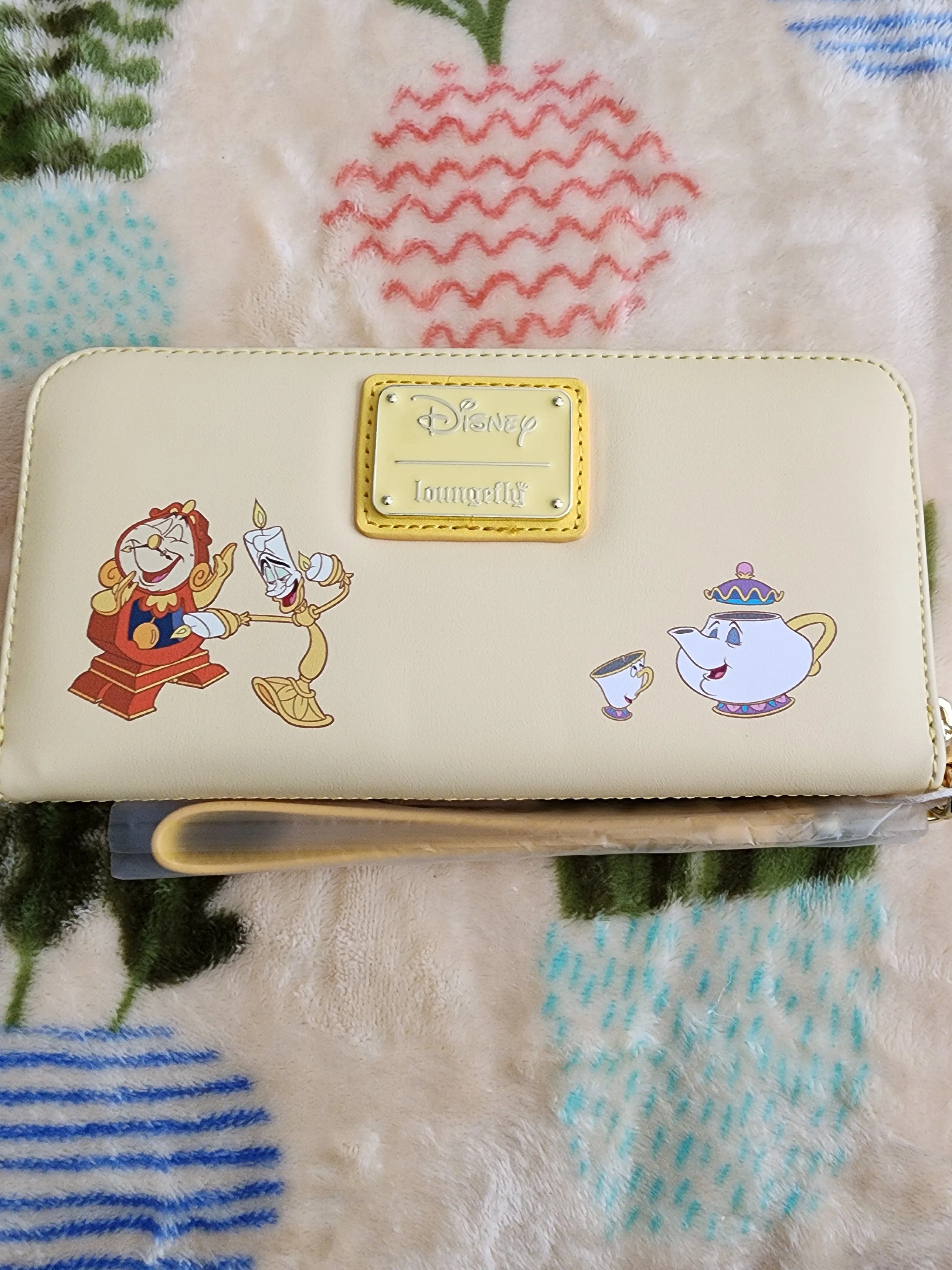 Loungefly Disney Beauty and the Beast Holographic Wallet