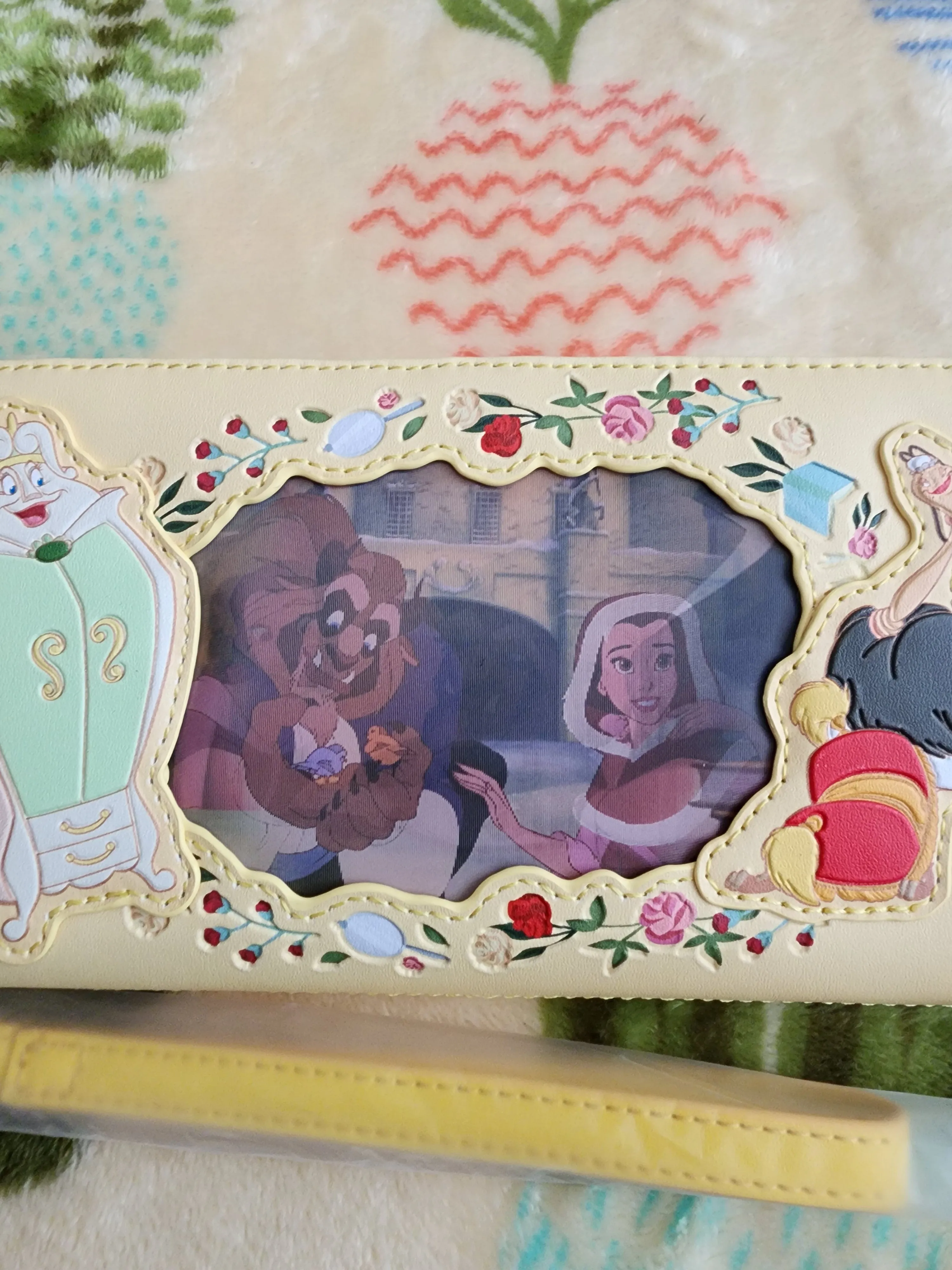 Loungefly Disney Beauty and the Beast Holographic Wallet