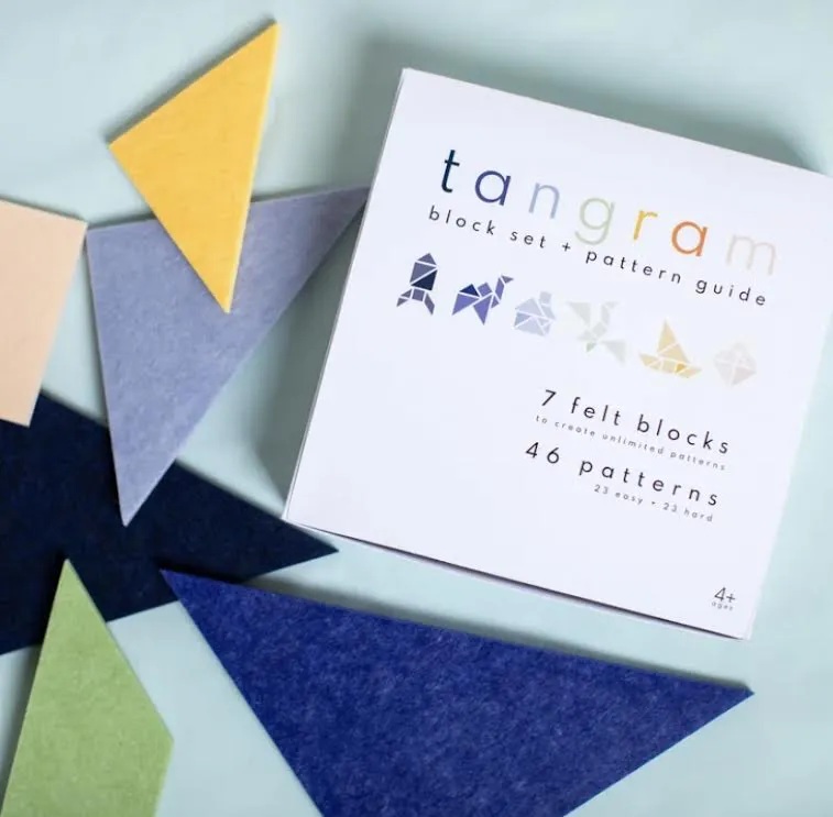 Lowercase Toys Tangram Blocks Set