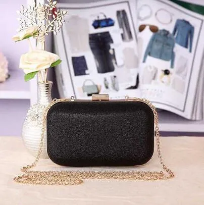 Luxury Glitter Women Wedding Bride Shoulder Bags Gold Evening Bags Party Day Clutches Purses Wallet Sequins Chain Handbags Li693