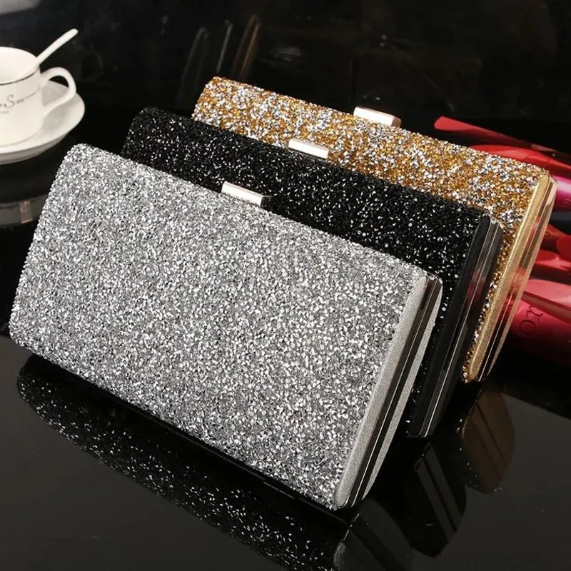 Luxy Moon Diamond Evening Bag Rhinestone Clutch