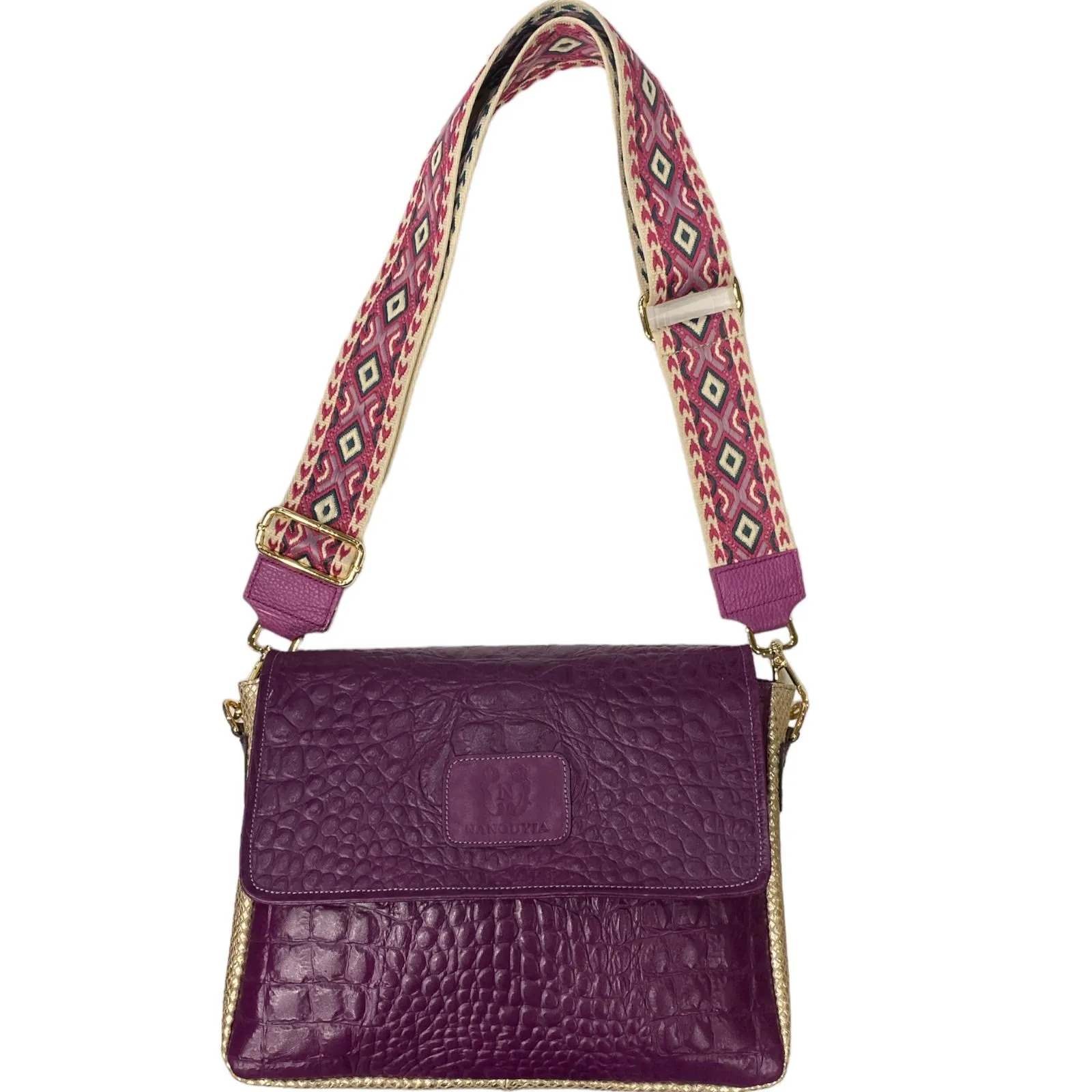 MANDY MAGENTA LIMITED EDITION LEATHER BAG