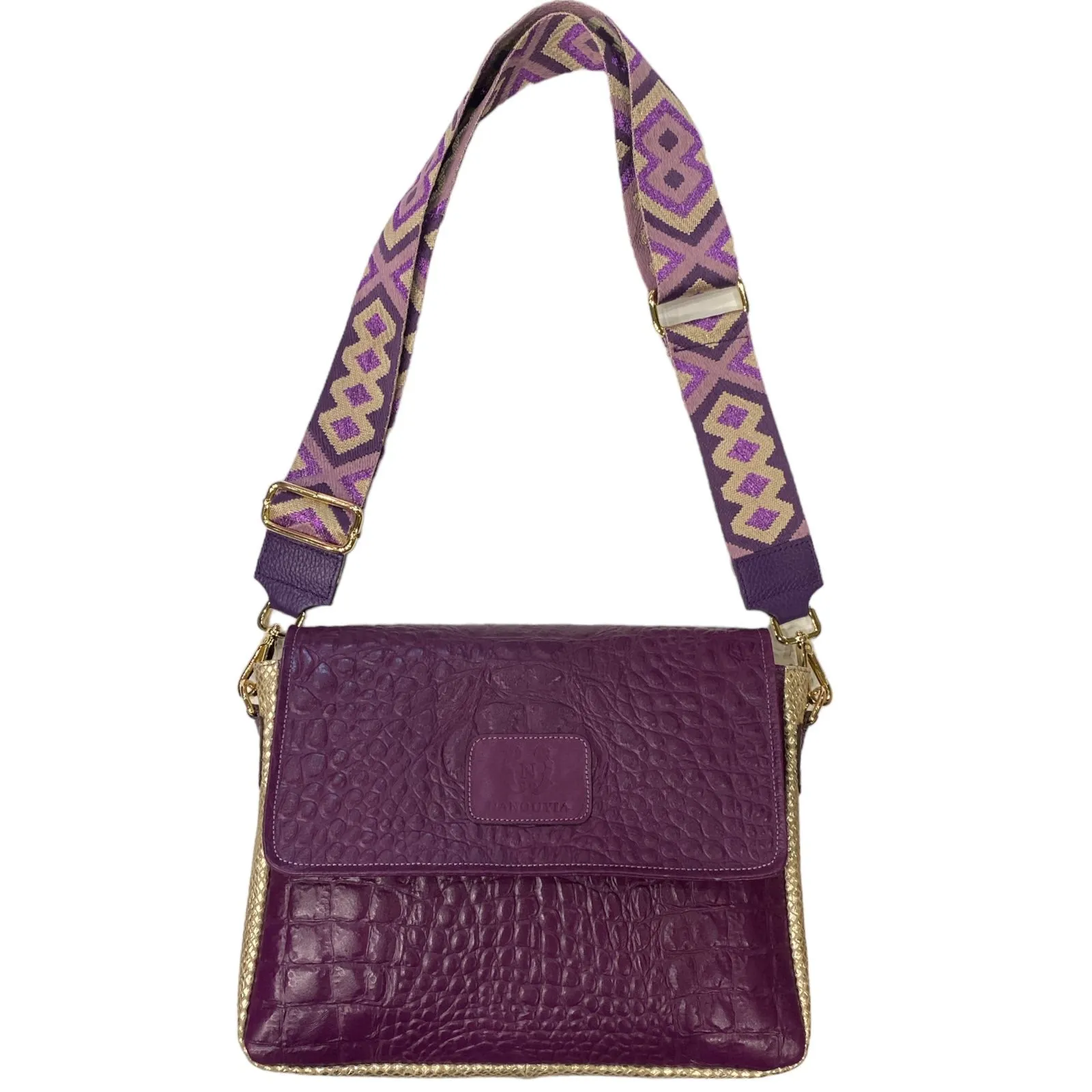 MANDY MAGENTA LIMITED EDITION LEATHER BAG