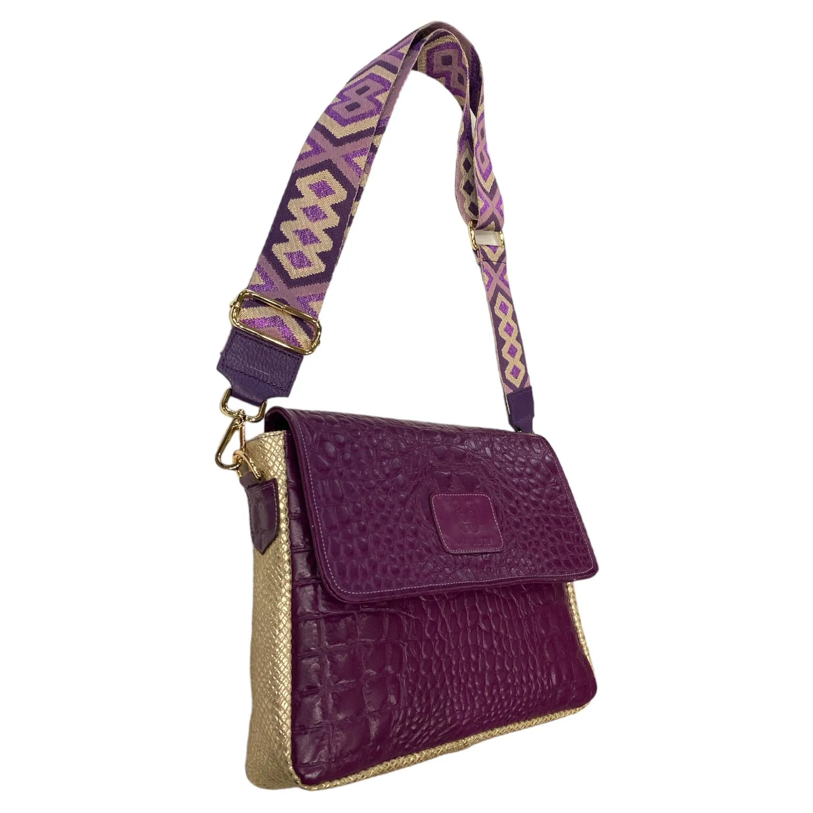 MANDY MAGENTA LIMITED EDITION LEATHER BAG