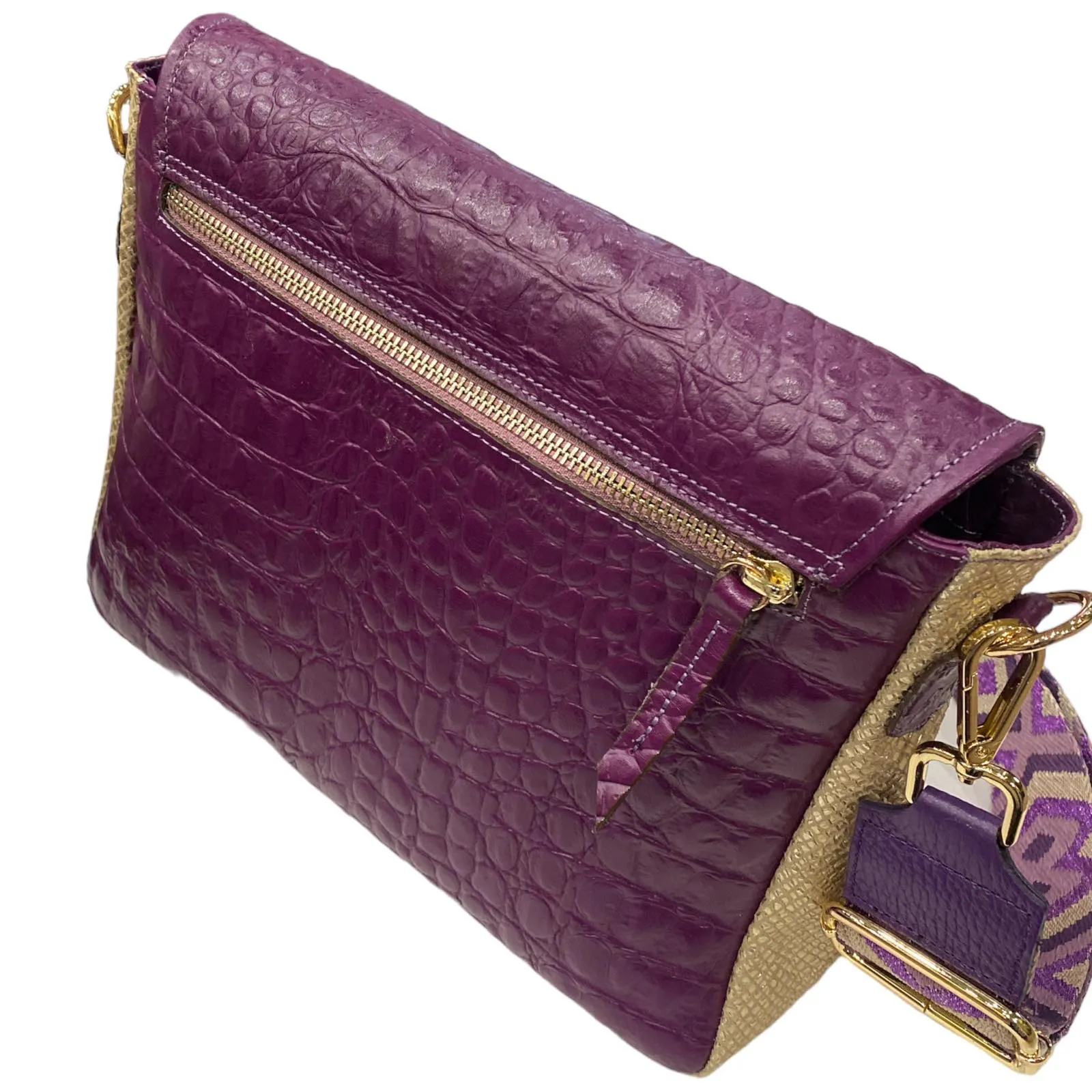 MANDY MAGENTA LIMITED EDITION LEATHER BAG