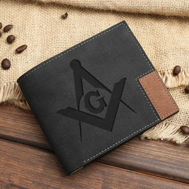 Master Mason Blue Lodge Wallet - Leather Various Colors