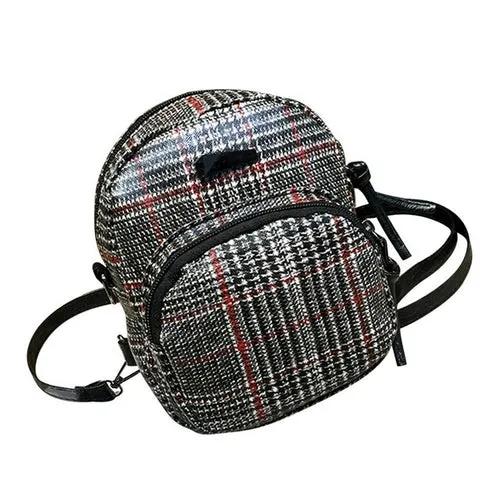 McGregor Clan-Backpack Women/Girl Lattice Leather