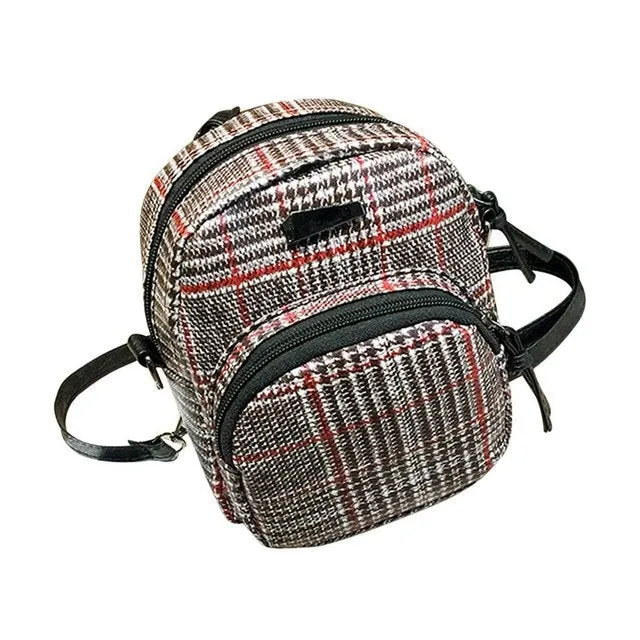 McGregor Clan-Backpack Women/Girl Lattice Leather