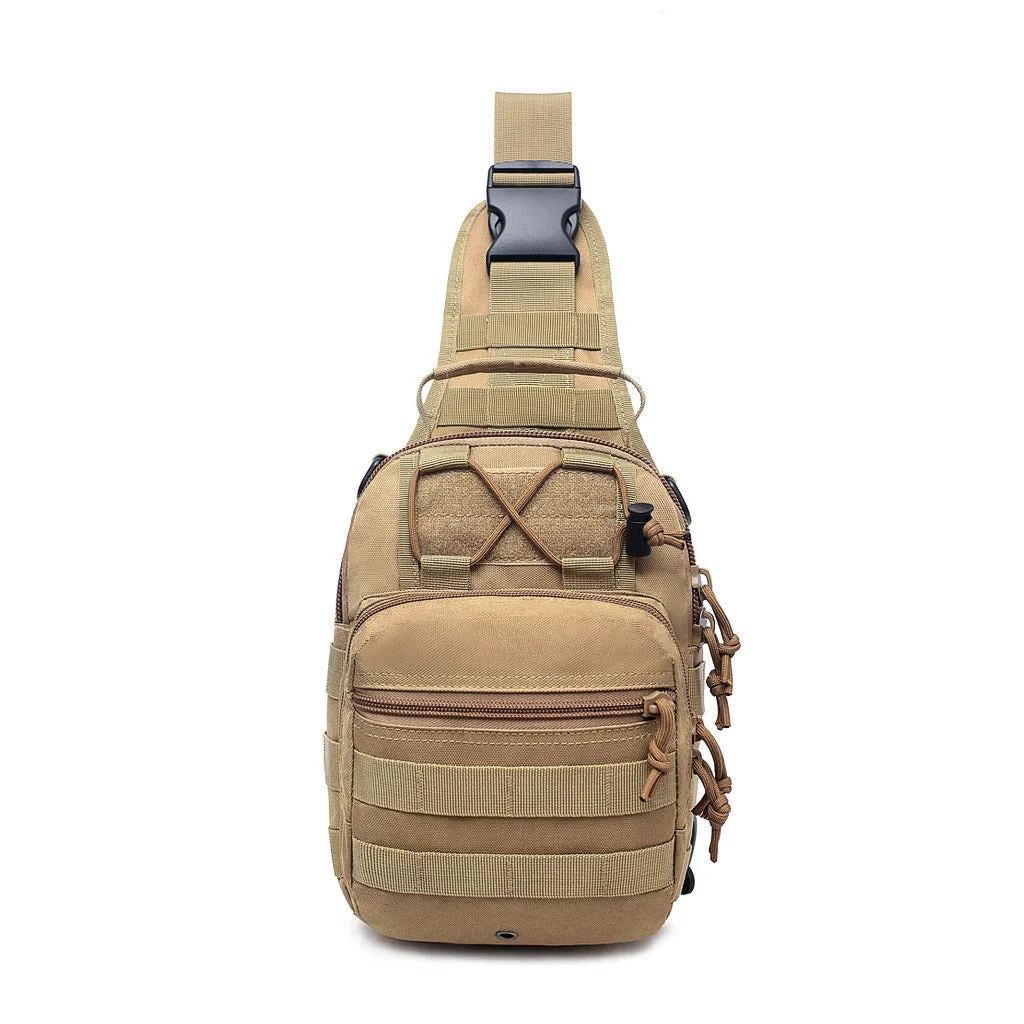 Men Backpack Tactical Sling Bag Chest Shoulder Body Molle Day Pack Pouch