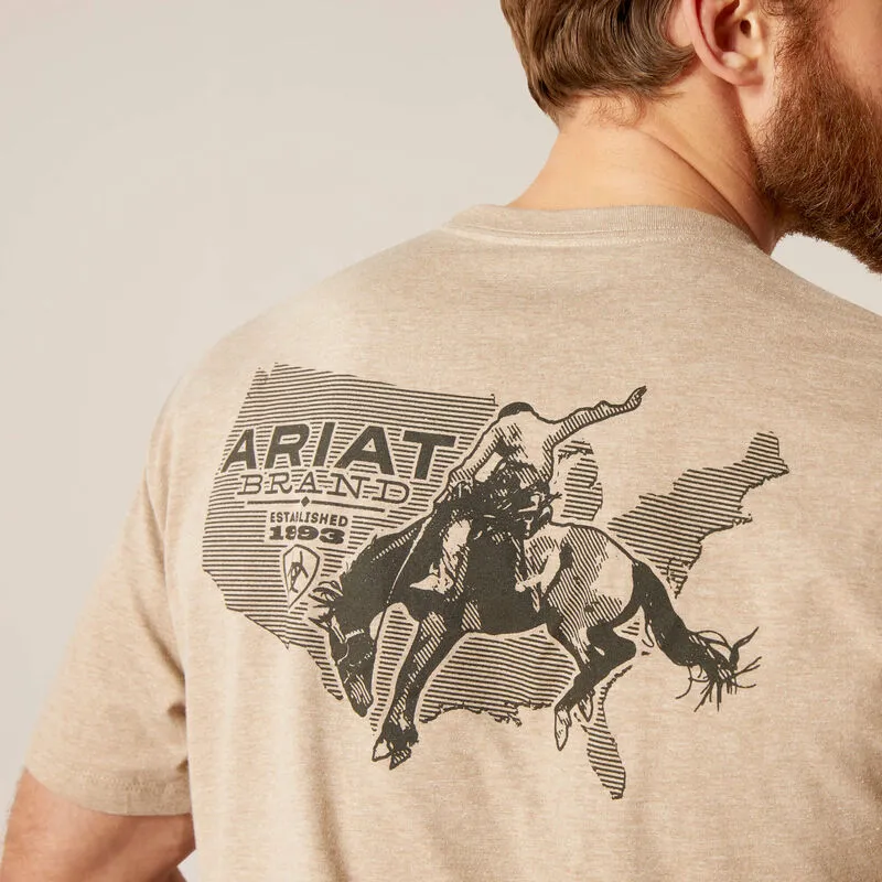 Men's Ariat USA Bronco T-Shirt