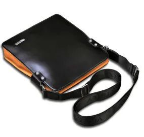 Men's High Quality PU leather Leisure Messenger Bag