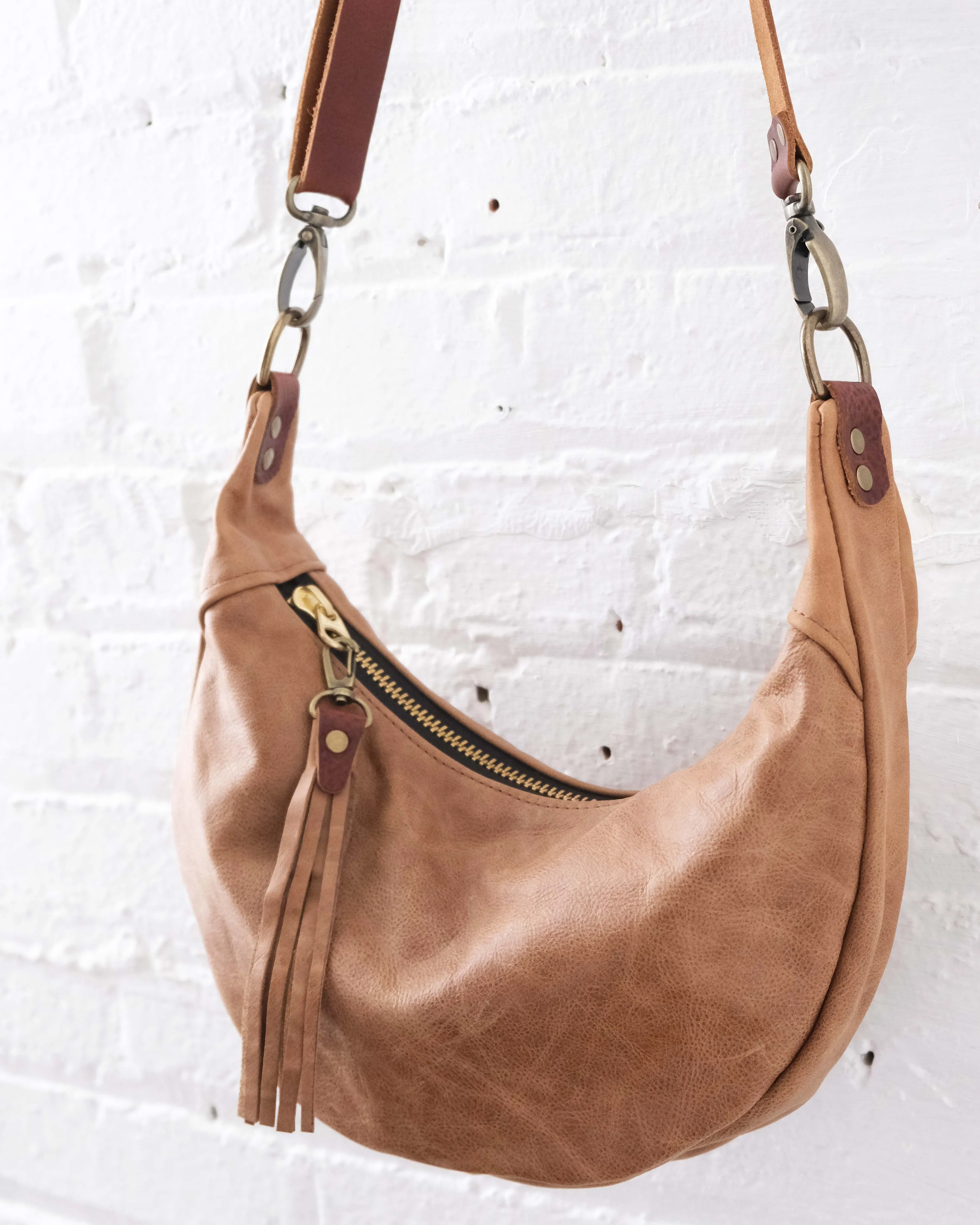 Mini Juno Bag: Tan