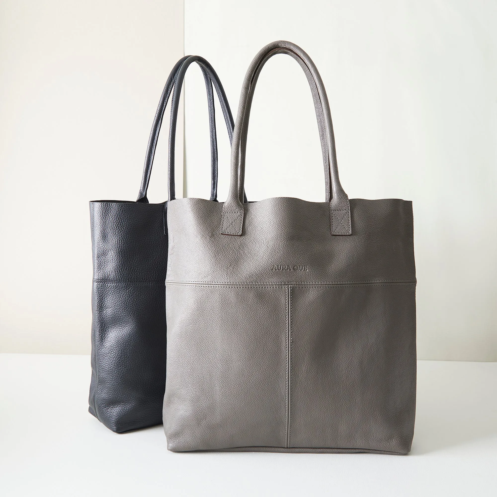 MIRA Leather Tote Shopper Bag (WS)