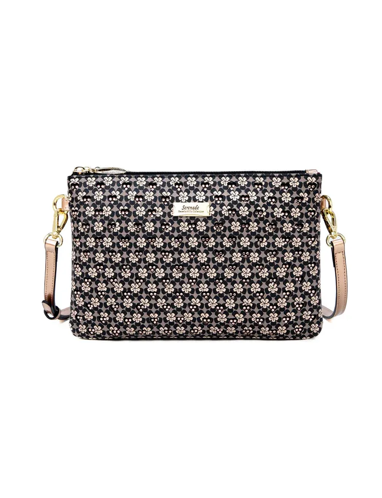 Miss Serenade - CP17-1010 Dylan PU Crossbody - Black