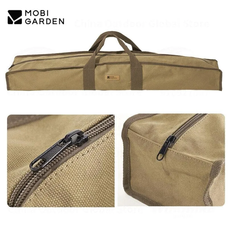 MOBI GARDEN Premium Retro Canvas Pole Bag