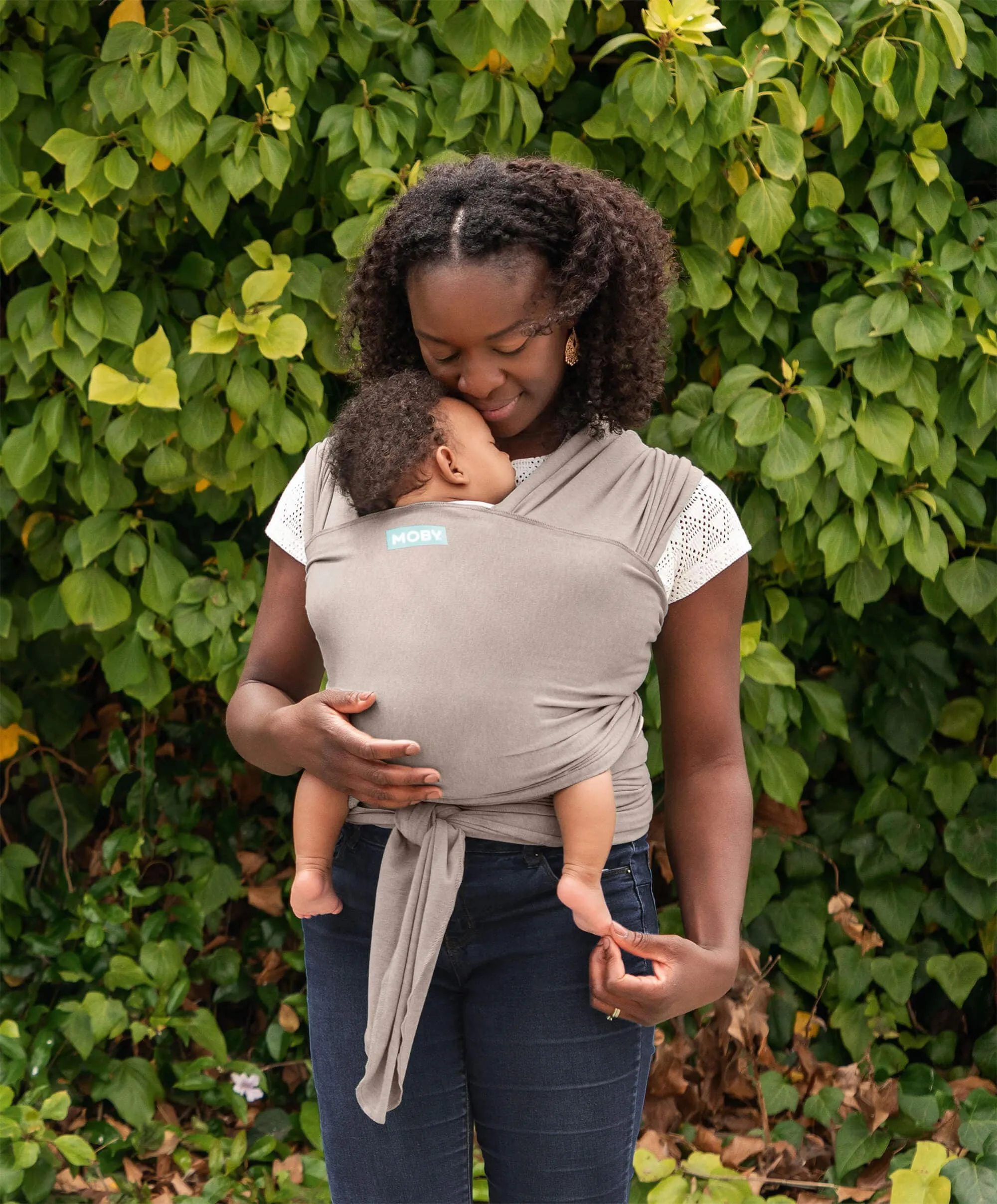 Moby Elements Wrap Baby Carrier - Taupe