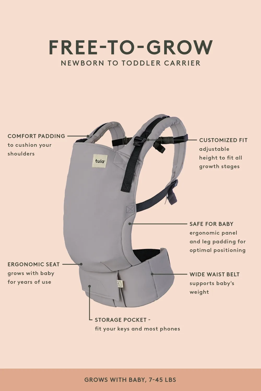 Moonchild - Signature Woven Free-to-Grow Baby Carrier