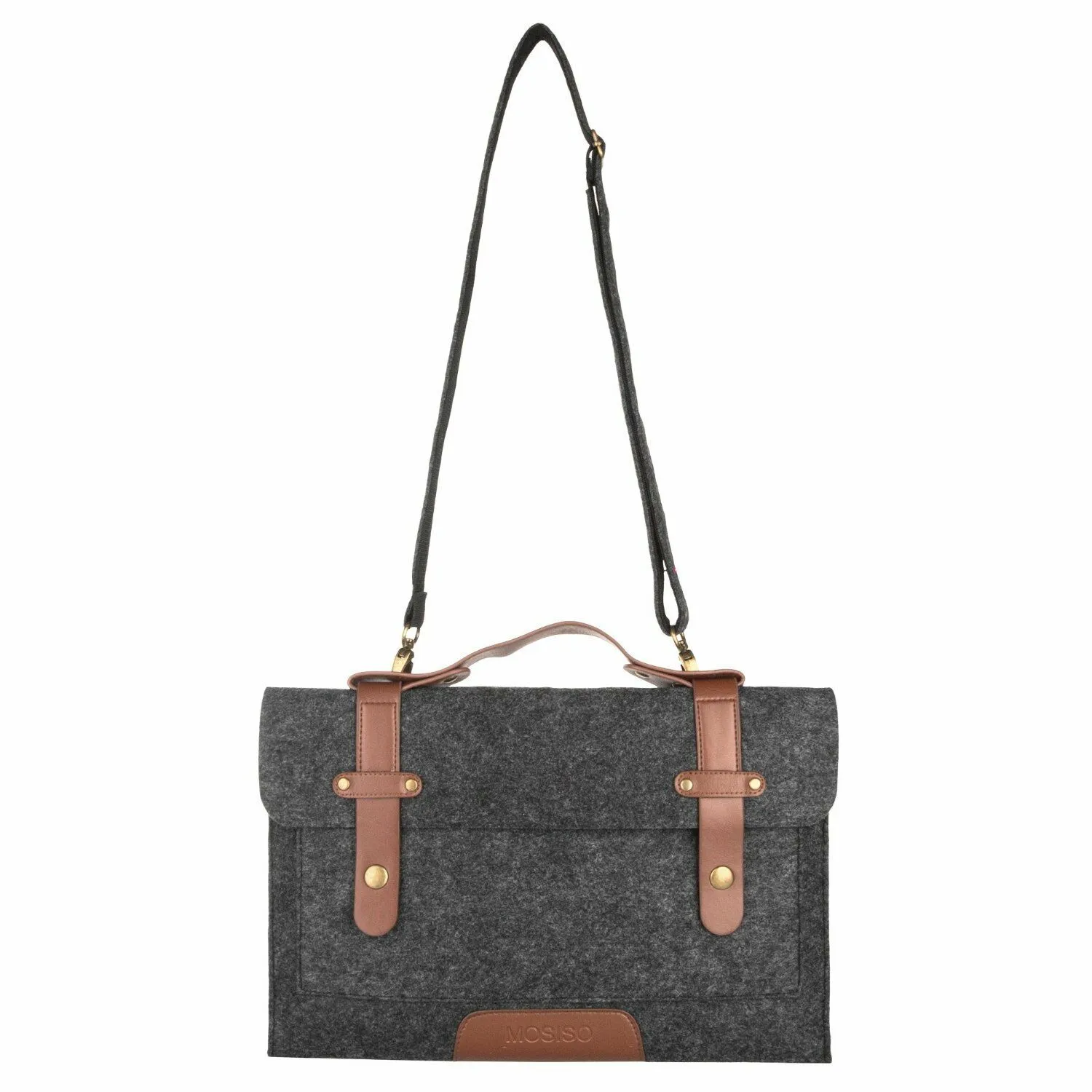 MROYALE™ Men's FELT 13" Laptop Messenger Crossbody Satchel Shoulder Bag