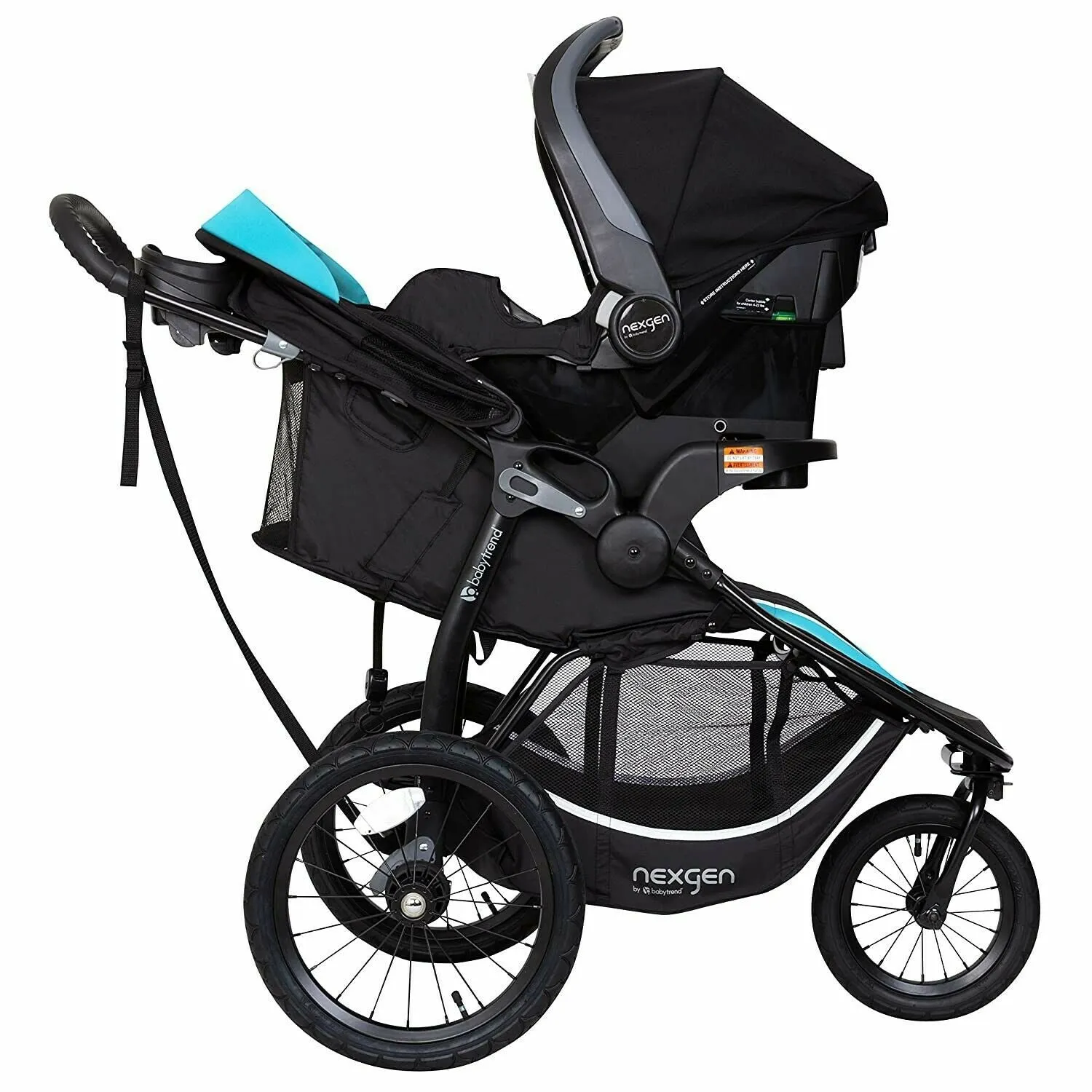 New Baby Jogger Stroller Travel System with Car Seat Playard Diaper Bag Backpack