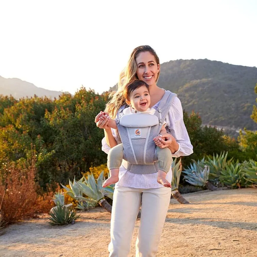 Omni Breeze Baby Carrier - Pearl Grey