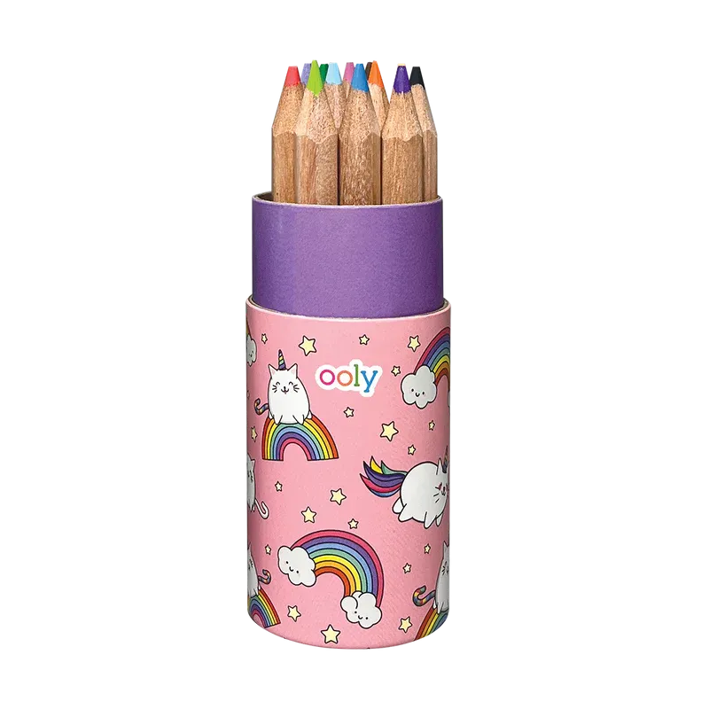 Ooly Draw 'n' Doodle Mini Colored Pencils   Sharpener